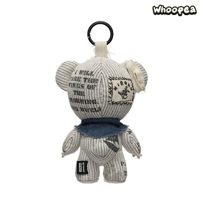 POP MART Hirono Freedom Island Series Plush Doll Hanging Card, UK Exclusive