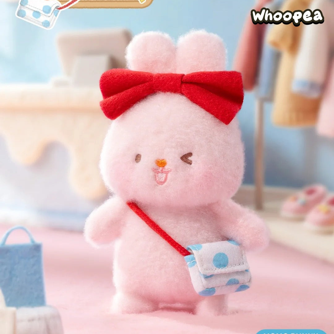 MOMO BUNNY Energetic Wardrobe Series Plush Pendant Blind Box