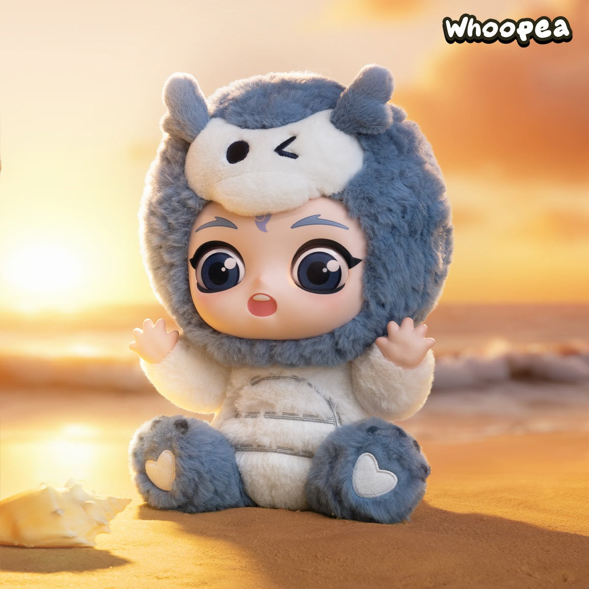 NeZha 2 Hug Series Vinyl Plush Doll Ao Bing's Loong Edition