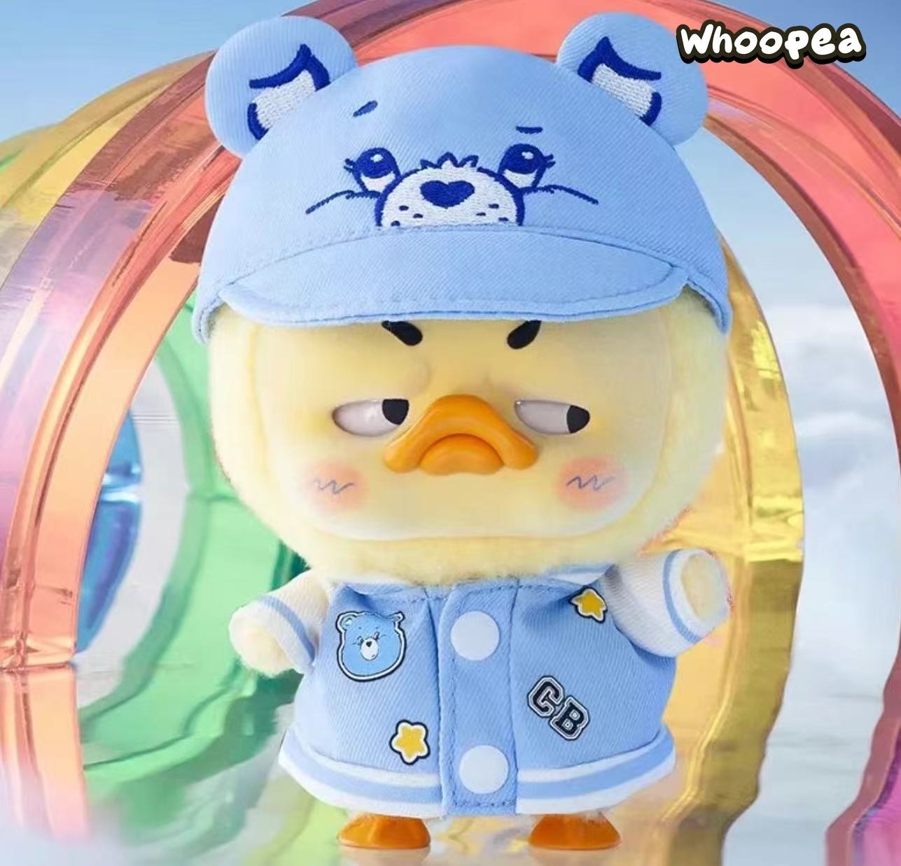Carebears x UpsetDuck Be Rainbow Duck Series Plush Blind Box – WHOOPEA