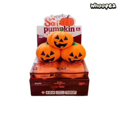 Jumbo Halloween Pumpkin TPR Shaving Foam-Filled Squishy - Sensory Fidget Toy