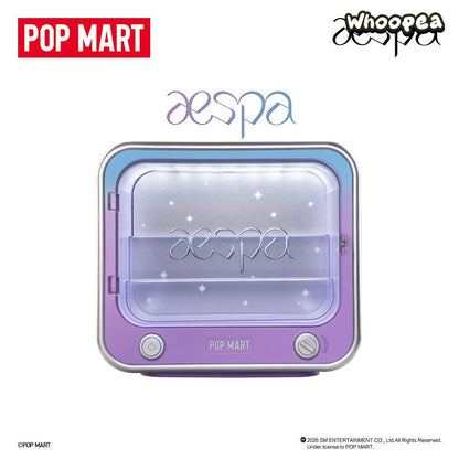POP MART × aespa Memorable Picks Series TV Luminous Display Box