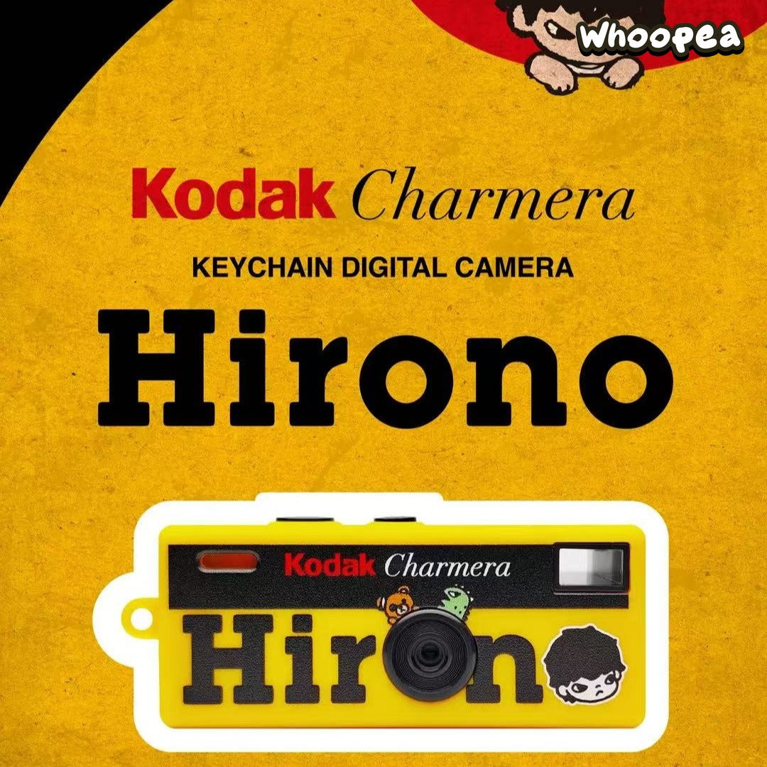 Hirono × Kodak Charmera Keychain Digital Camera