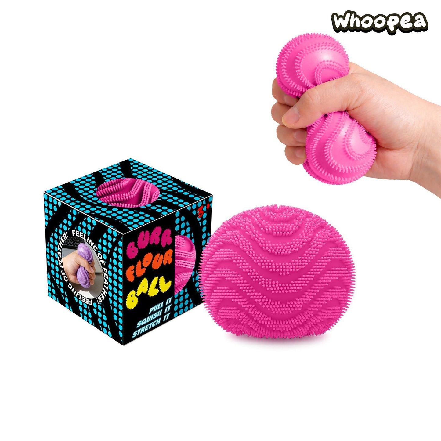 Wonder Wave Fuzz Ball Palm Size- Sensory Fidget Toy