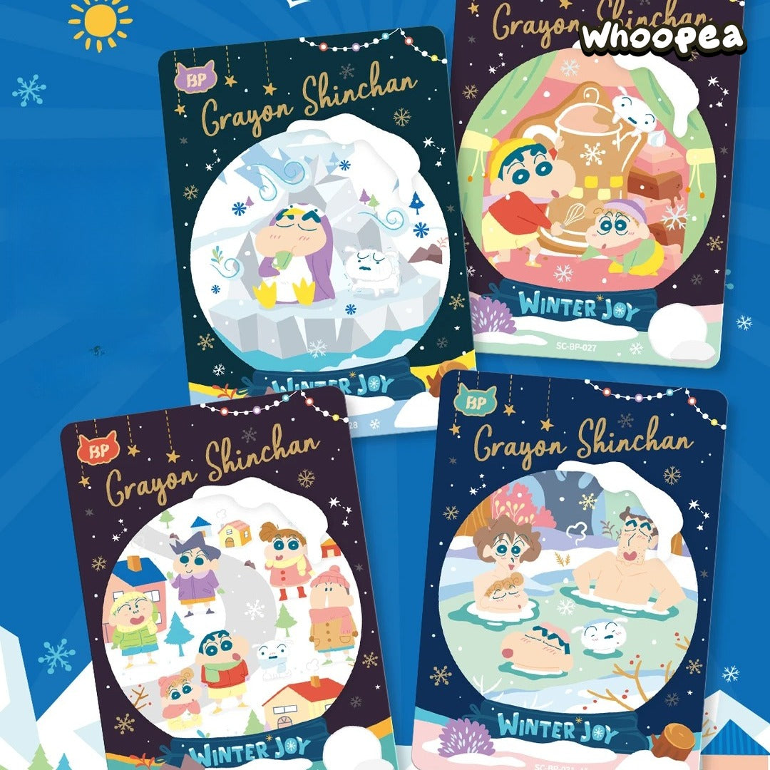 Crayon Shin-chan Winter Joy V5 Series Trading Card Blind Box (PRE