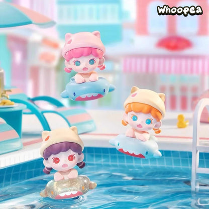 TNTSPACE Pool Party Series Mini Beans Figures, Blind Bag