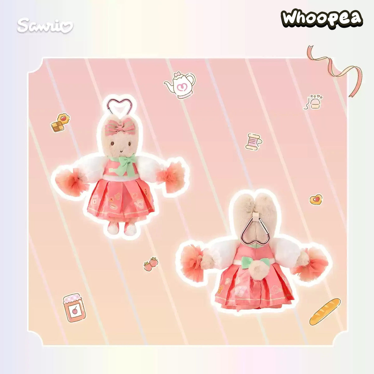 SANRI0 Cheerleader Series Plush Pendant (PRE-ORDER)
