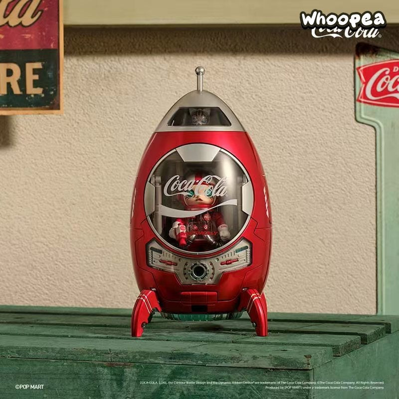 POP MART MEGA SPACE MOLLY × Coca-Cola Series Rocket Figure (PRE-ORDER)