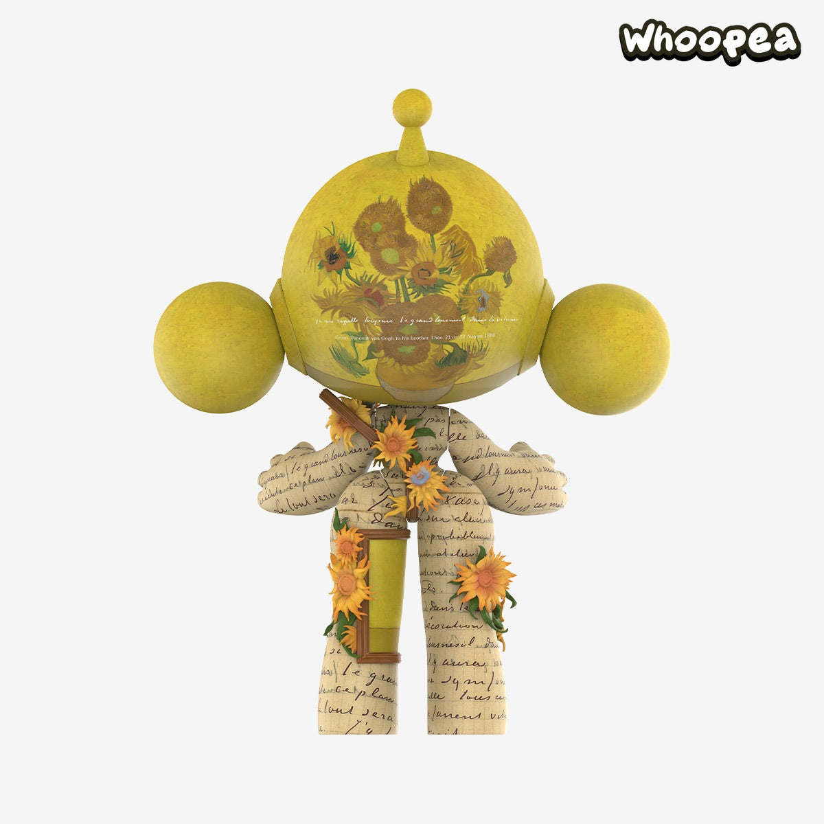 MEGA α SKULLPANDA 400% Van Gogh Museum MEGA α SKULLPANDA 1000% Van Gogh Museum Sunflowers - POP