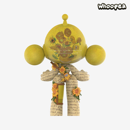 MEGA α SKULLPANDA 400% & 1000% Van Gogh Museum Sunflowers