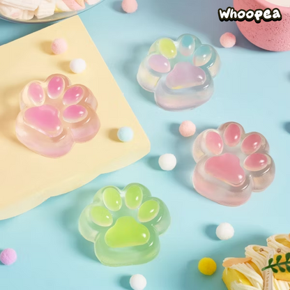 Crystal Cat Paw Taba Squishy - Sensory Fidget Toy