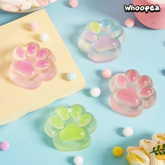 Crystal Cat Paw Taba Squishy - Sensory Fidget Toy