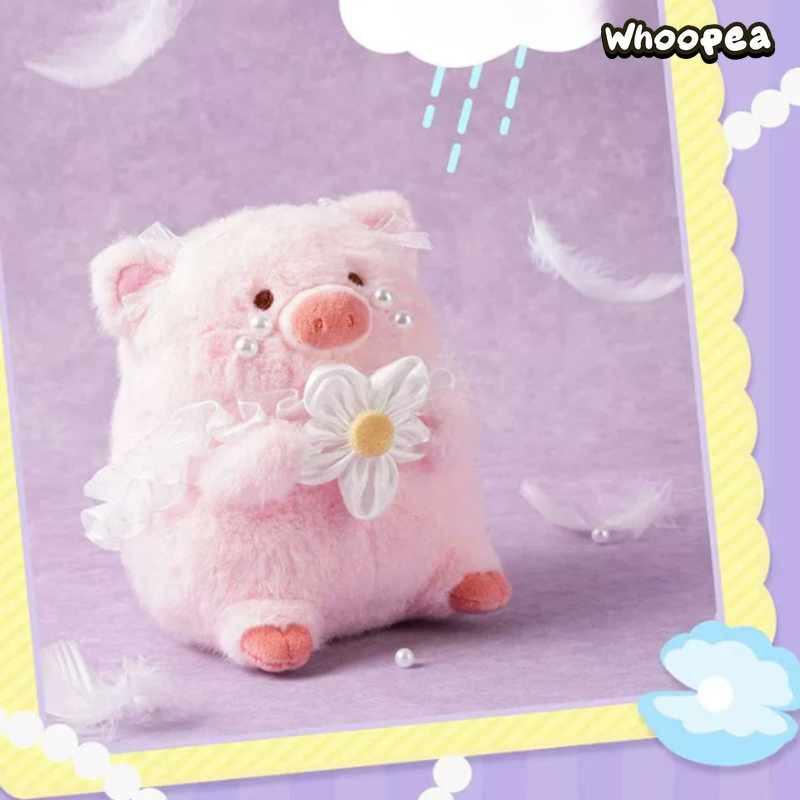 LuLu the Piggy Chill Time Series Plush Keychain Blind Box