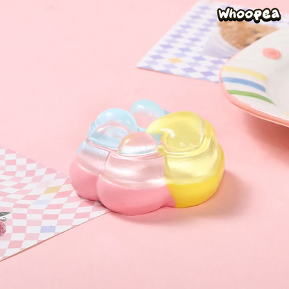 Crystal Cat Paw Taba Squishy - Sensory Fidget Toy