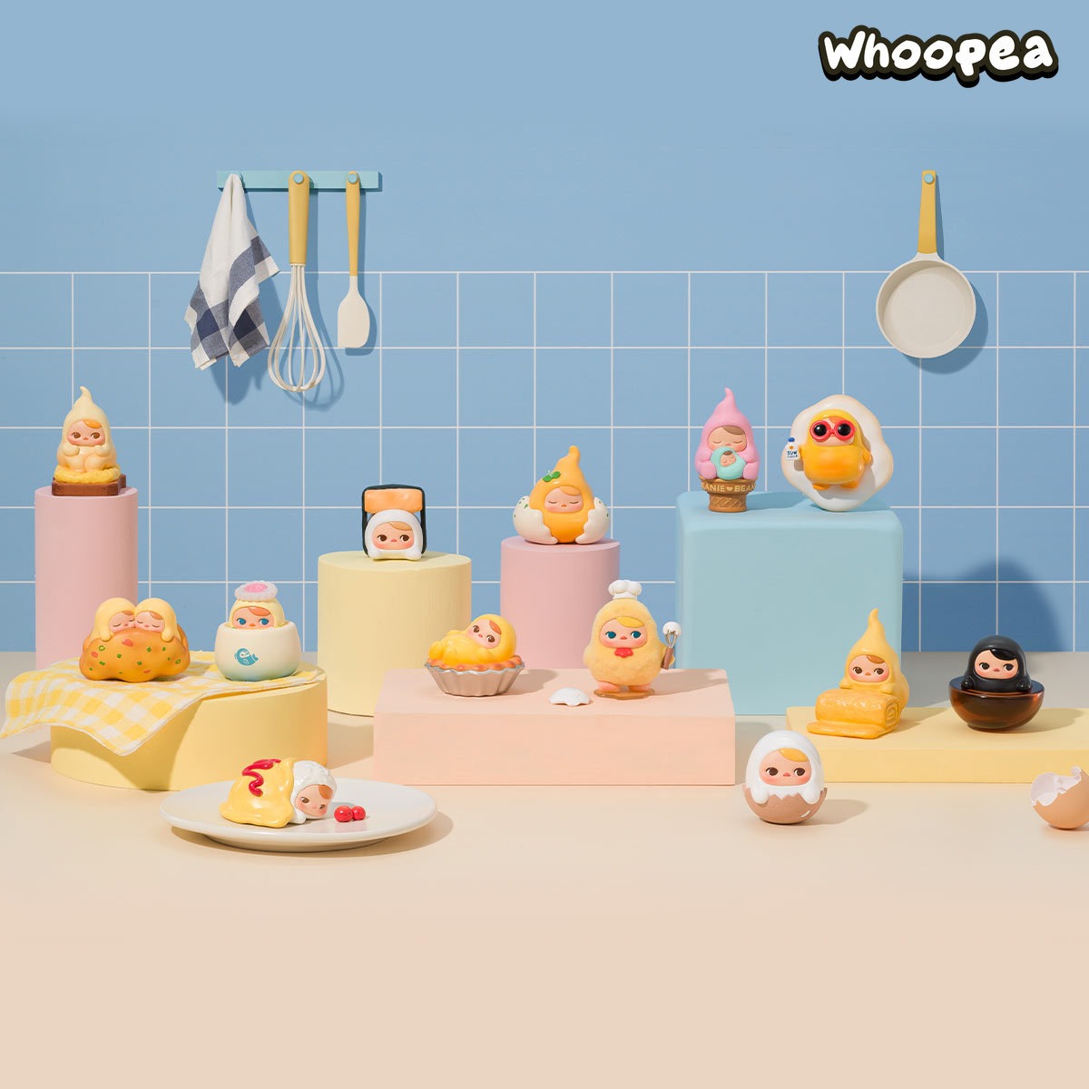 PUCKY Egg Beanie Series Figures, Blind Box (PRE-ORDER)