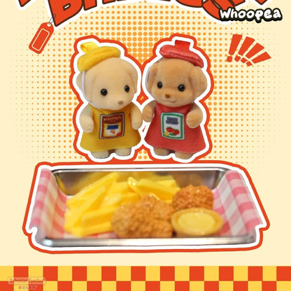 Sylvanian Families Hot Dog Babies Series Mini Figure