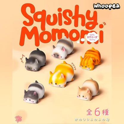 Squishy Momomi Cute Kitty Series Figuren, Blindbox 