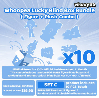 Whoopea Lucky Blind Box Bundle (Figure+Plush Combo)