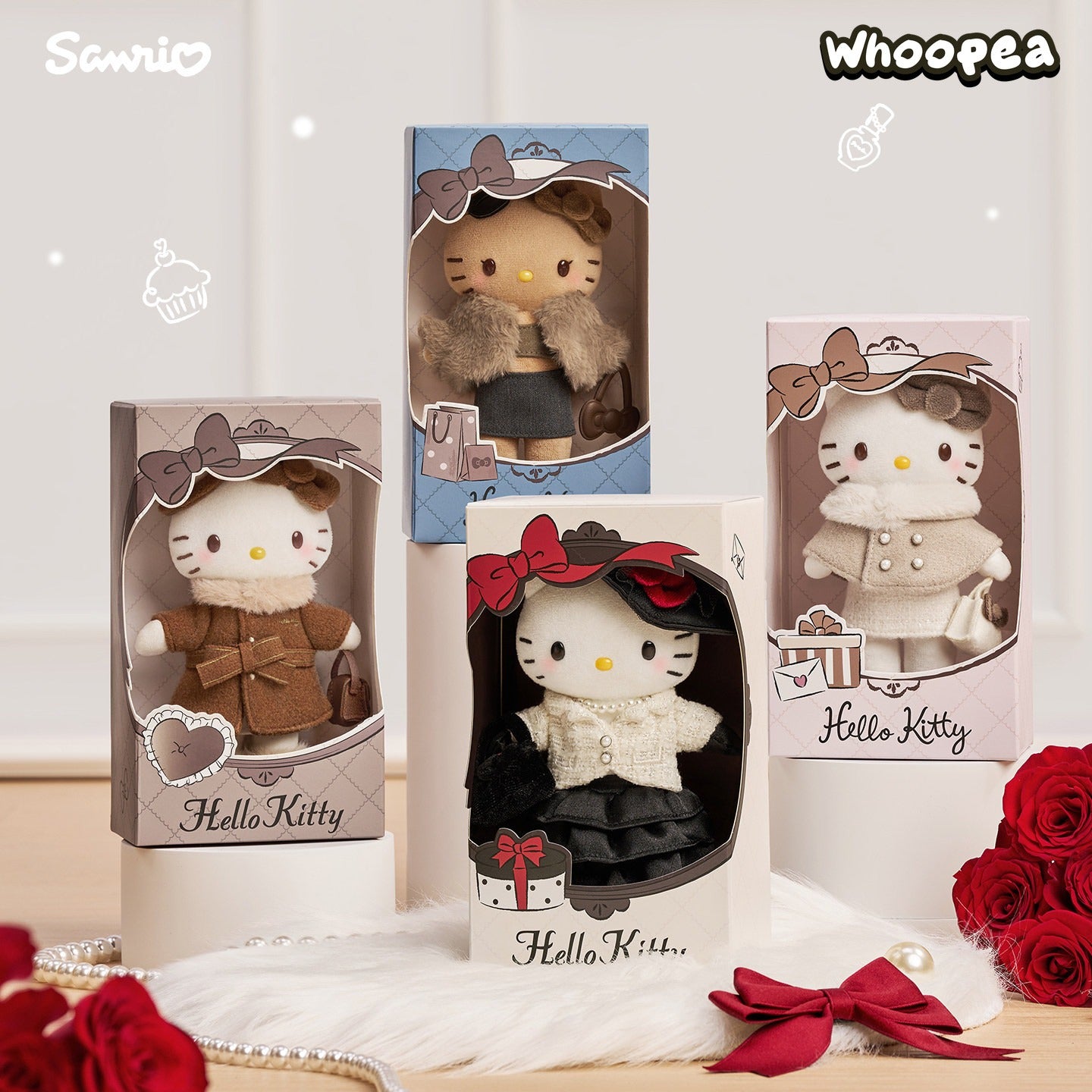 SANRI0 HK Modern Holiday Series Plush Charm Collection