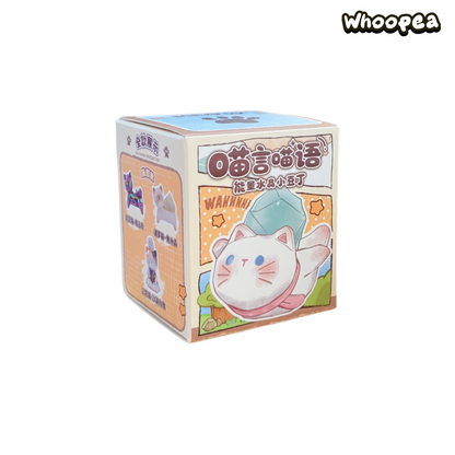 Meow And Meow Series Energy Crystal Mini Bean Blind Box