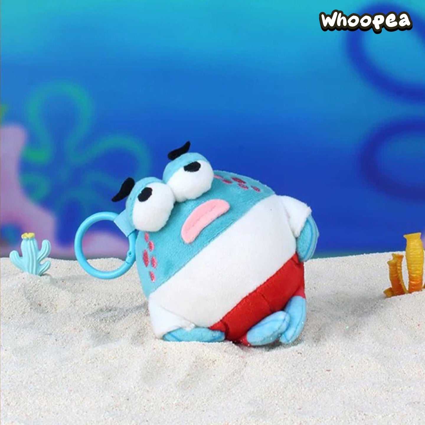 SpongeBob SquarePants Bikini Bottom Chubby Fish Series Plush Pendant Blind Box