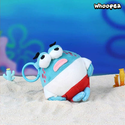 SpongeBob SquarePants Bikini Bottom Chubby Fish Series Plush Pendant Blind Box