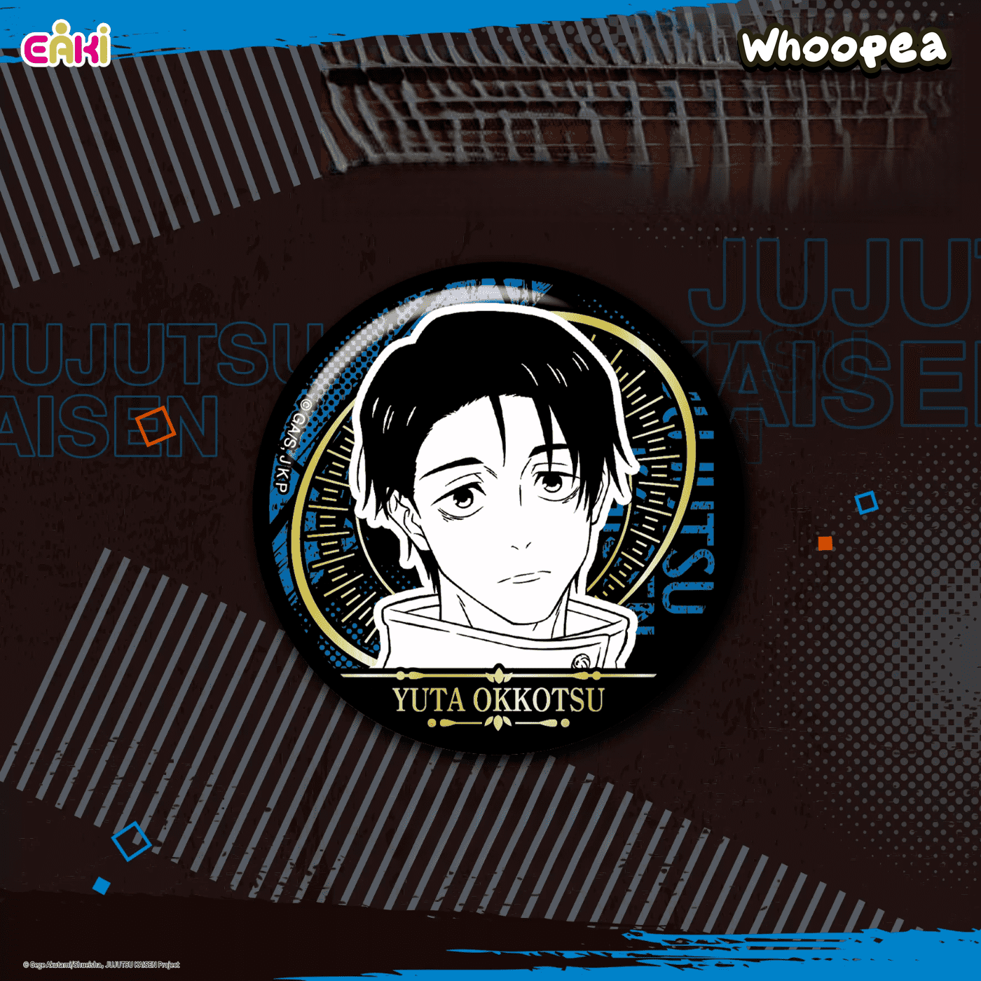 JUJUTSU KAISEN Culling Game Black Flash Series Badge Blind Bag