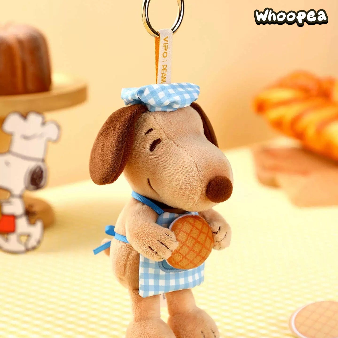 VIPO × PEANUTS Snoopy Bakery Series Plush Keychain Blind Box
