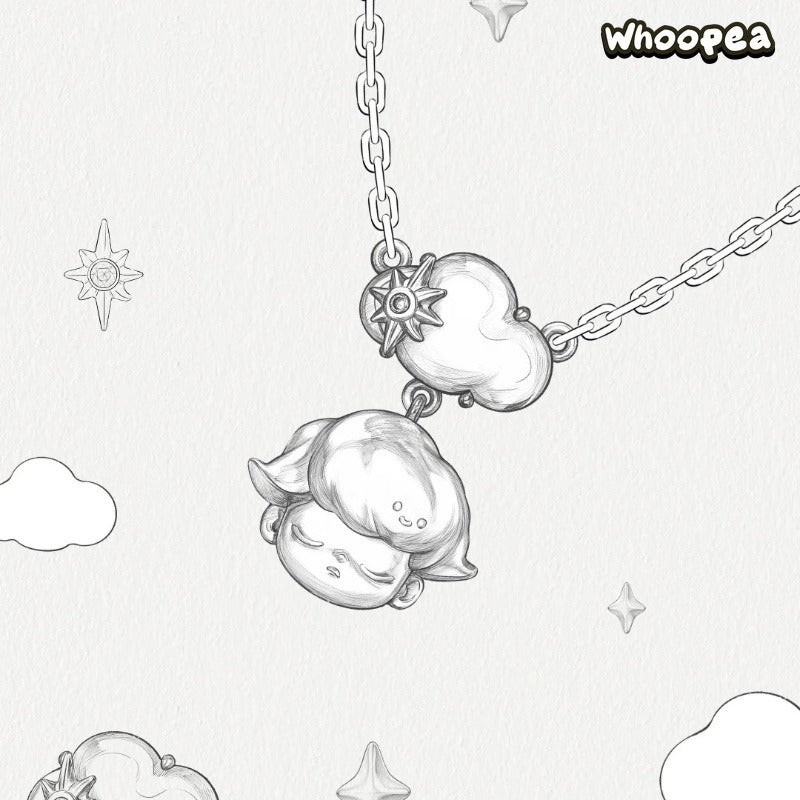 POP MART DIMOO Dream Blooming Series Sunshine After Rain Necklace