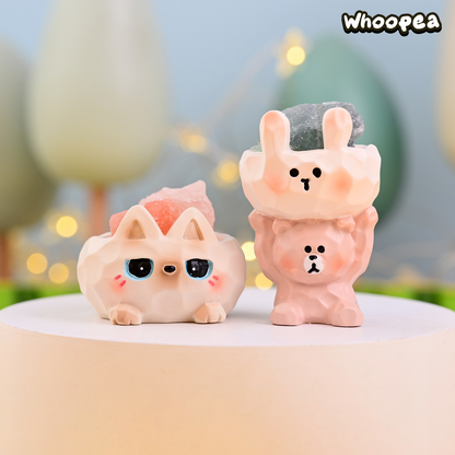 Sweet Animal Crystal Series Mini Figures Blind Box