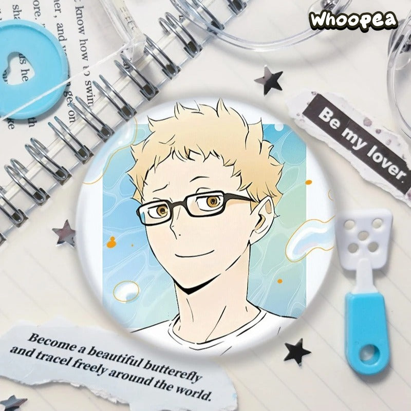 Haikyu!! Series Double Flashing Badge