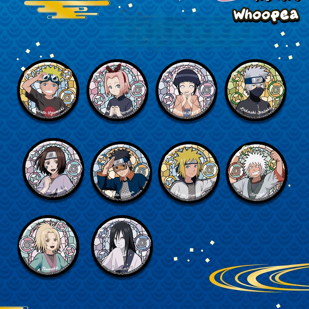 Naruto Shippuden Will of Fire Inheritance Series Can Badge Blind Box