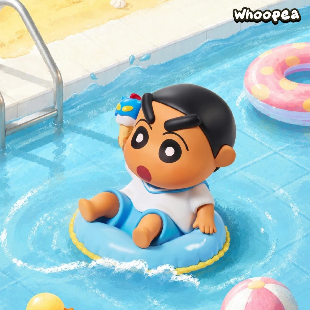 Crayon Shinchan Tropical Island Holiday Series Figure Blind Box