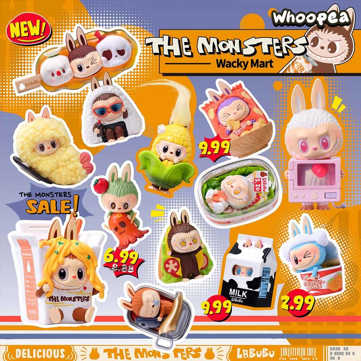 POP NOW:THE MONSTERS Wacky Mart Series-Fridge Magnet Blind