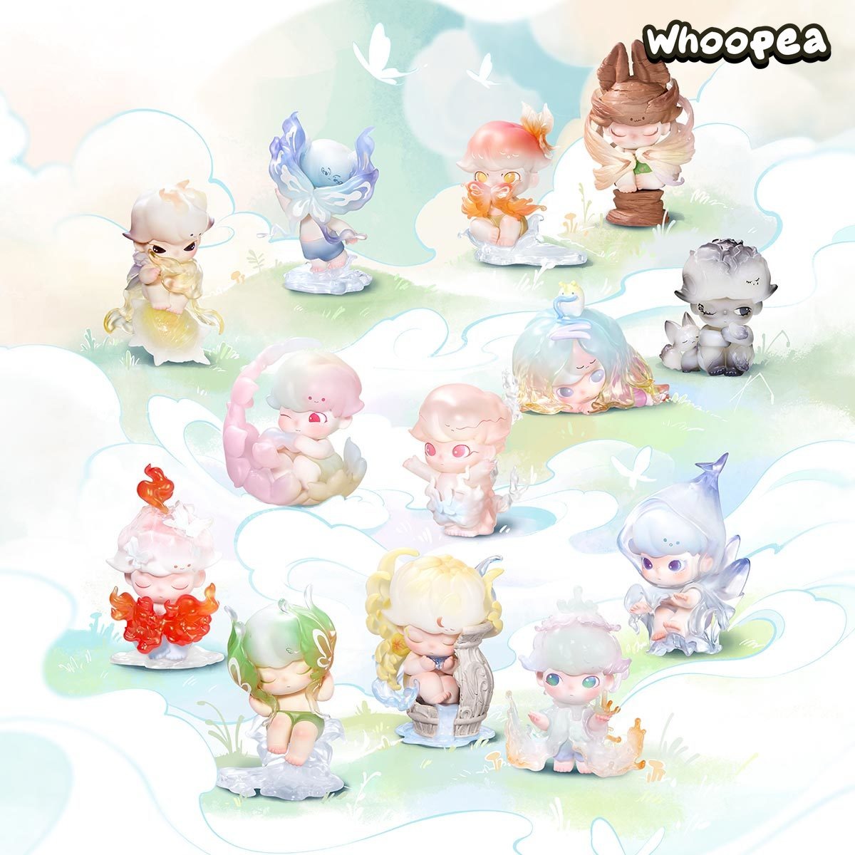 DIMOO Shapes in Nature シリーズ DIMOO Shapes in Nature Series Figures, Blind Box – WHOOPEA