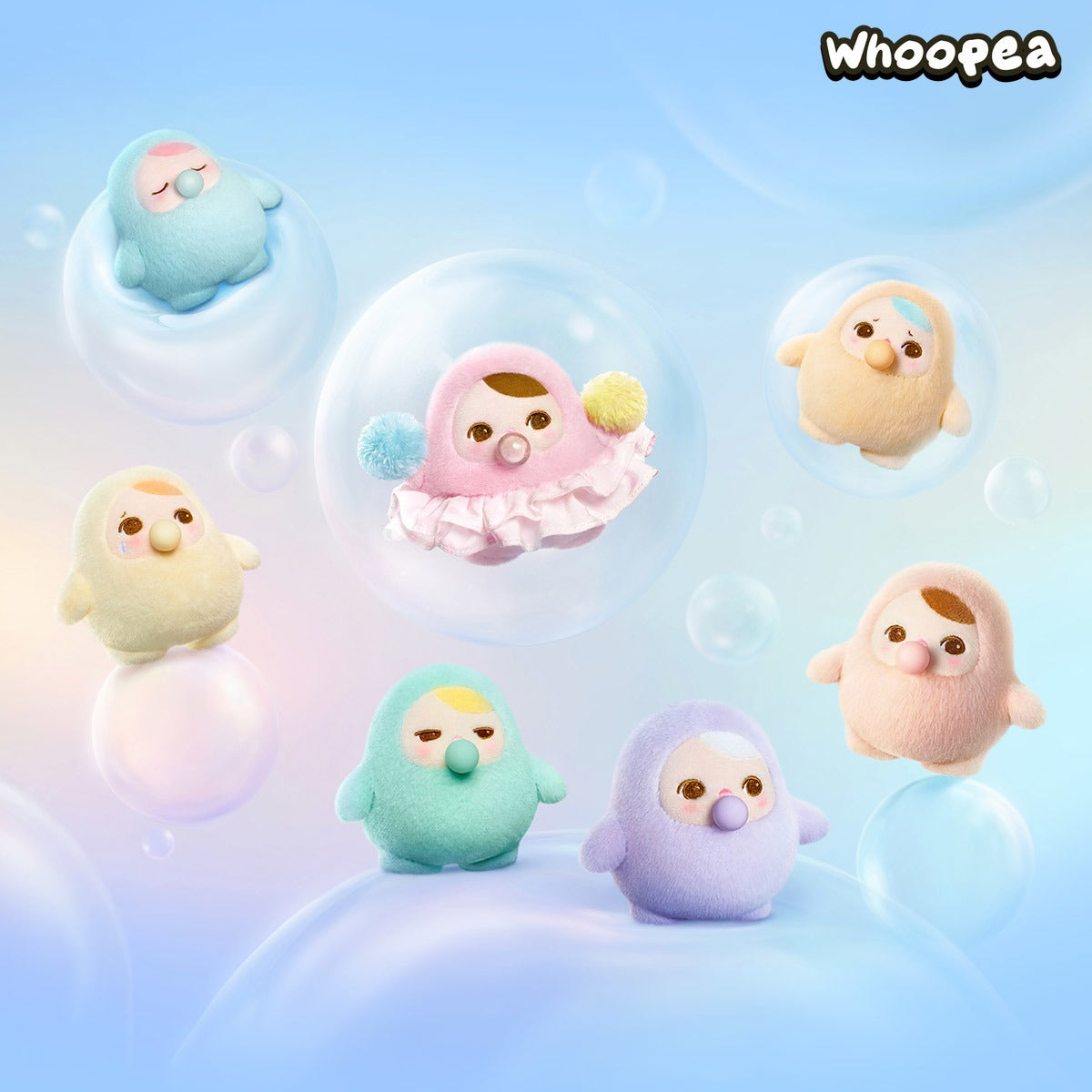 PUCKY BEANIE BUBBLE UP SERIES-Plush Pendant Blind Box