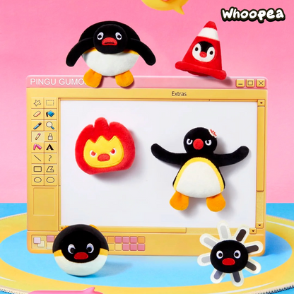 PINGU GUMOJI Series Plush Sticker Blind Bag