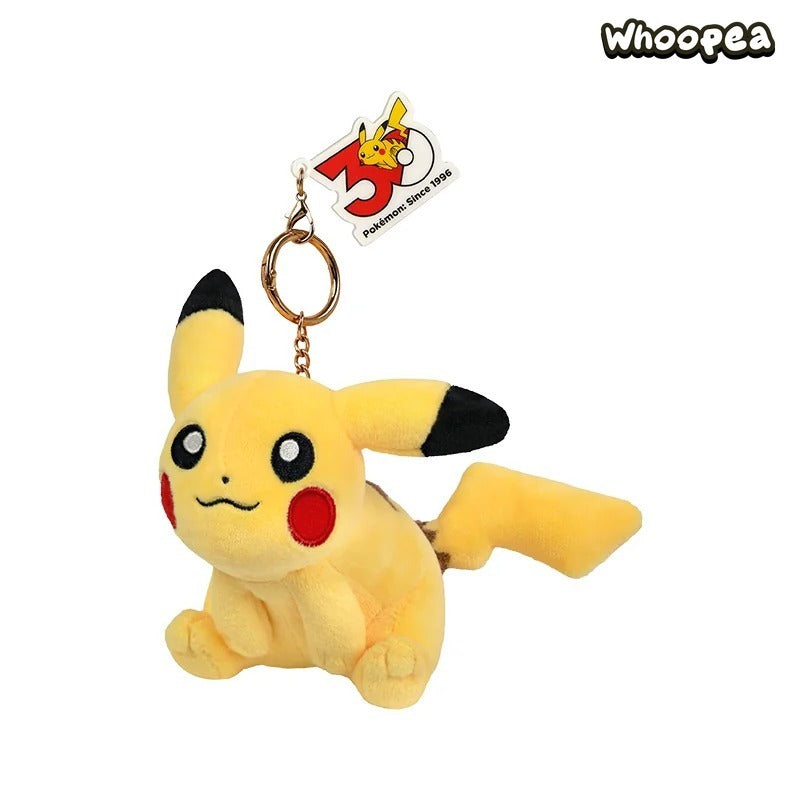 Pokémon 30th Anniversary Pikachu Expression Series Plush Charm Collection