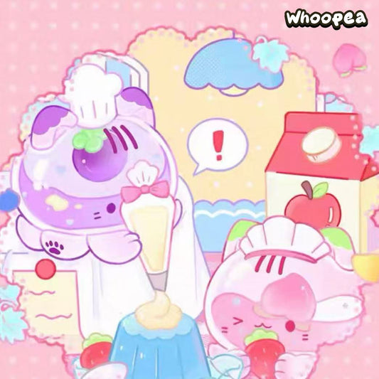 Strawberry Mousse Tower Octopus Meow Jelly Series Figure Blind Box