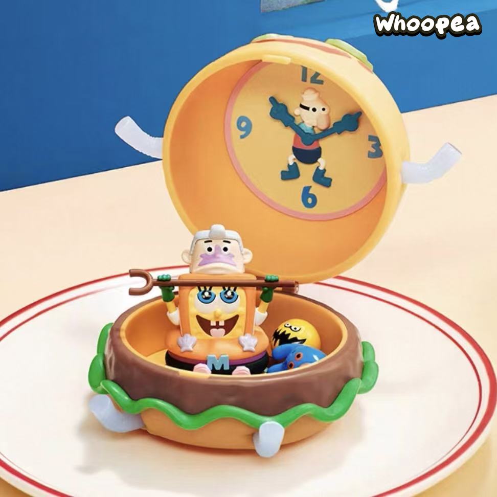 POPMART SpongeBob Krabby Patty Hot Sale Series Blind Box