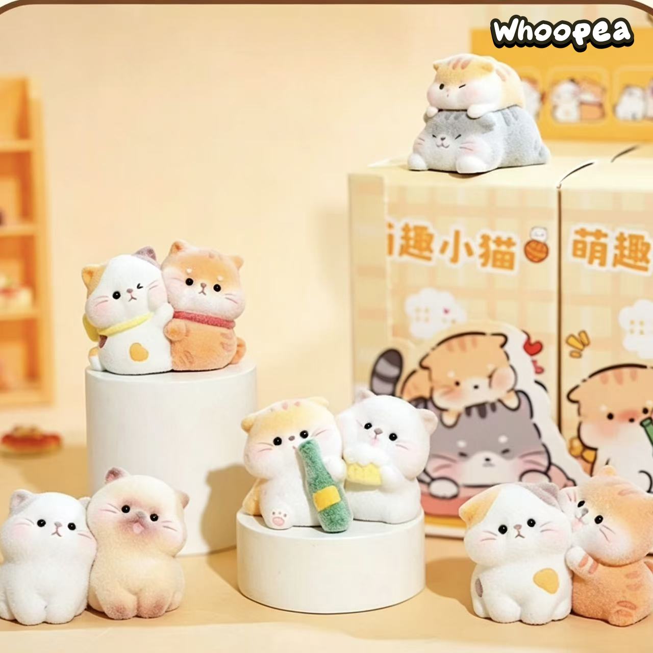 Cute Cat Snuggle Series Mini Figure Blind Box