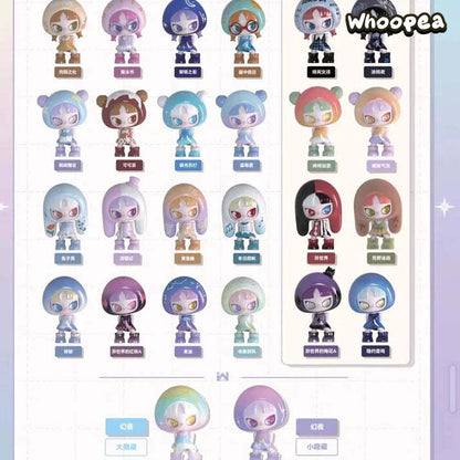 INN'S V2 Symphony of Illusion and Reality Mini Beans Series PVC  Figures, Blind Bag
