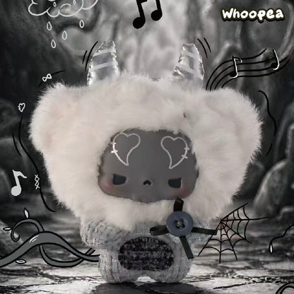 GUGU Grey-Tone Concerto Series Plush Vinyl Pendant Blind Box