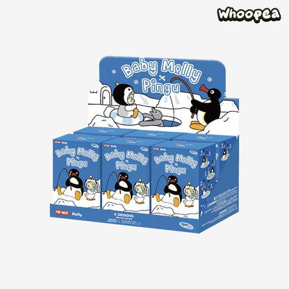 Baby Molly × Pingu Happy Fishing Series-Vinyl Plush Pendant Blind Box