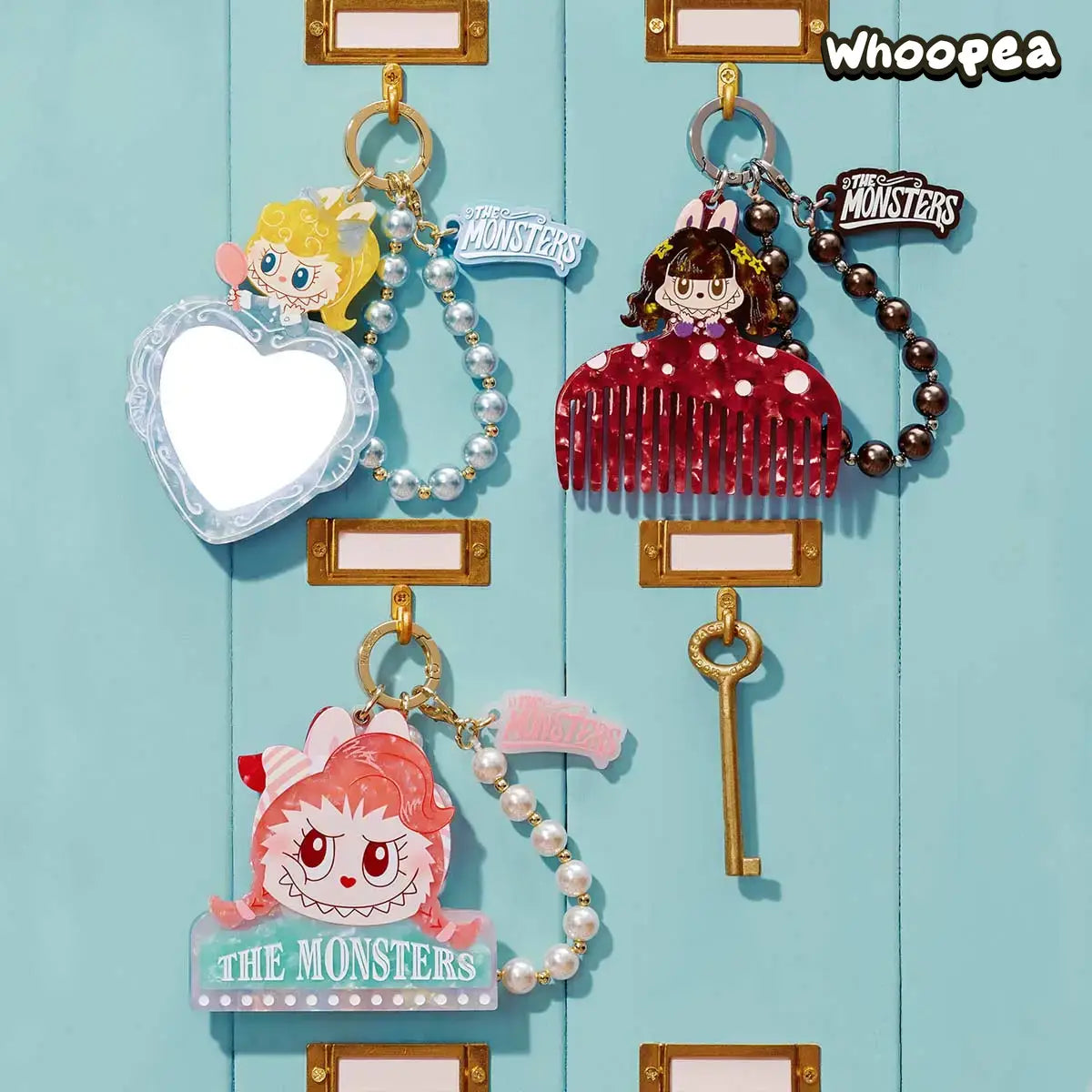 POP MART The Monsters Labubu Hair Salon Series Pendant Blind Box