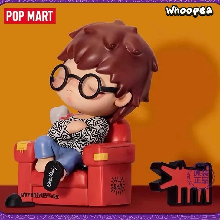 POP MART Hirono x Keith Haring Art Figure Hanging Card – WHOOPEA