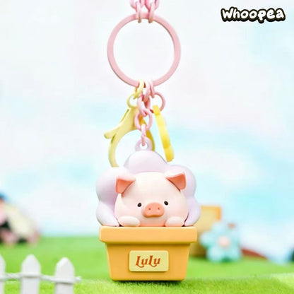 LuLu the Piggy Flower World Series Keychain Bag