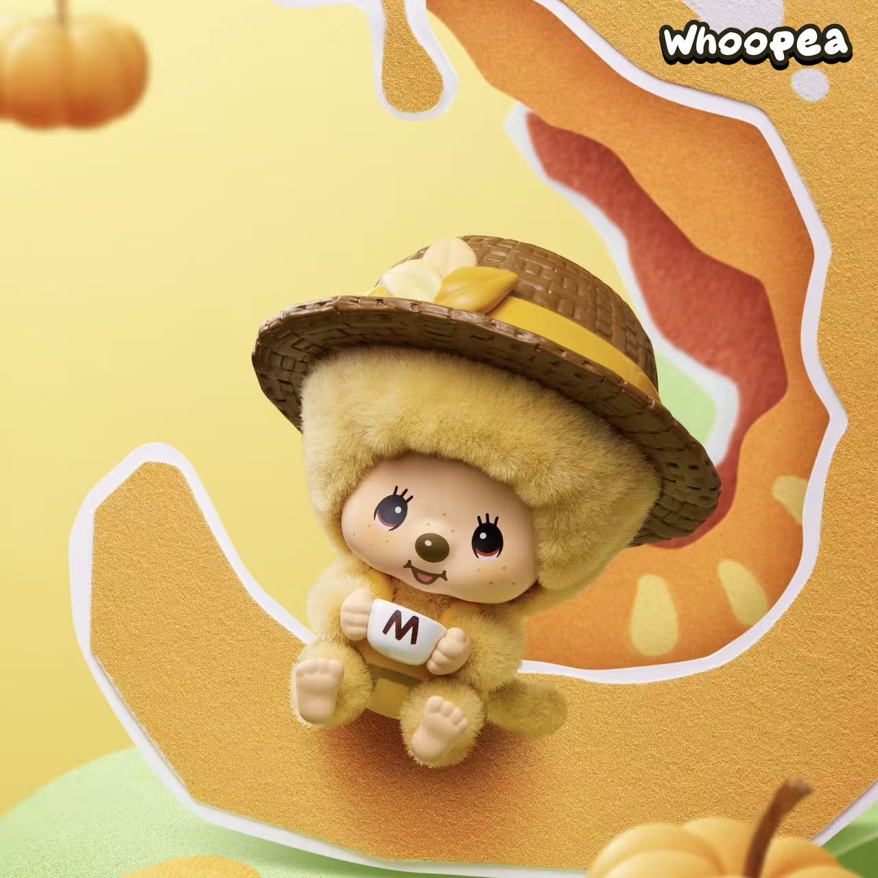Monchhichi Coffee Farm Series Face‑changing Pendant Blind Box