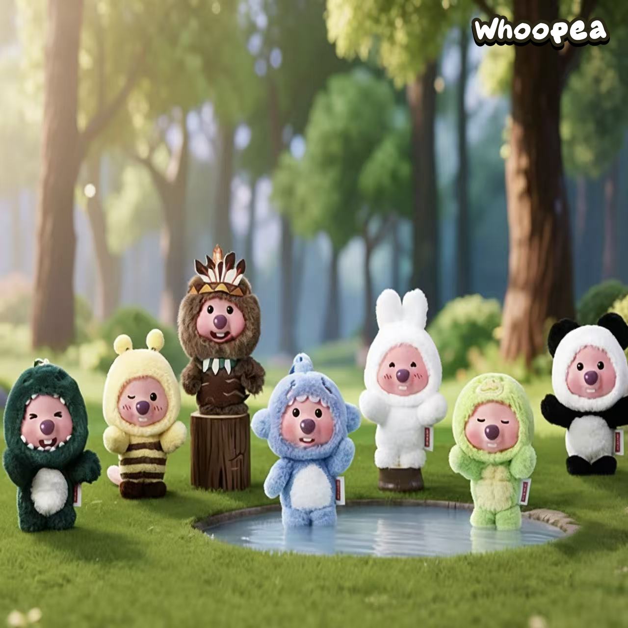 Zanmang Loopy Forest Adventure Team Series Plush Pendant Blind Box