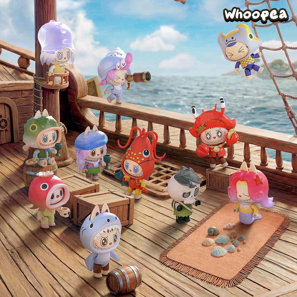 POP MART THE MONSTERS Chasing Mermaids Series Blocks – WHOOPEA